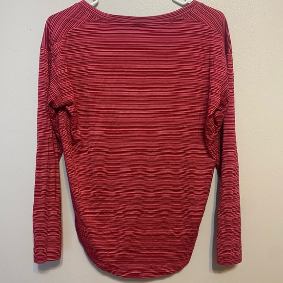 Athleta Cloudlight Stratus Striped Top #657835 Size S - Picture 4 of 6